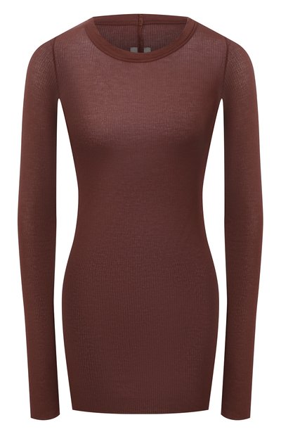 Пуловер из вискозы и шелка RICK OWENS, арт. RP21S3202/RC, фото 1