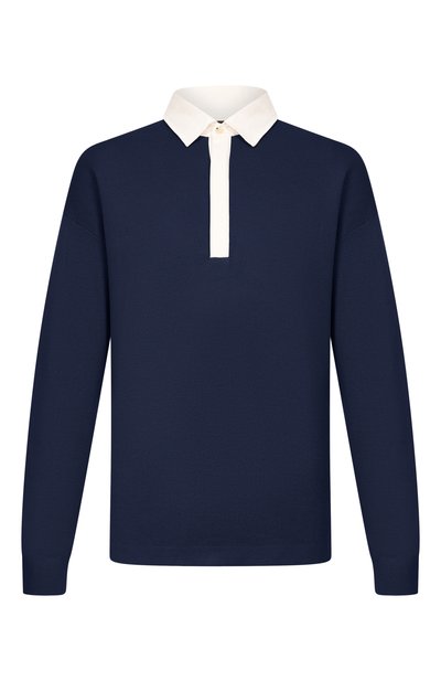 Поло из хлопка и шерсти BOSS, арт. 50555127, фото 1