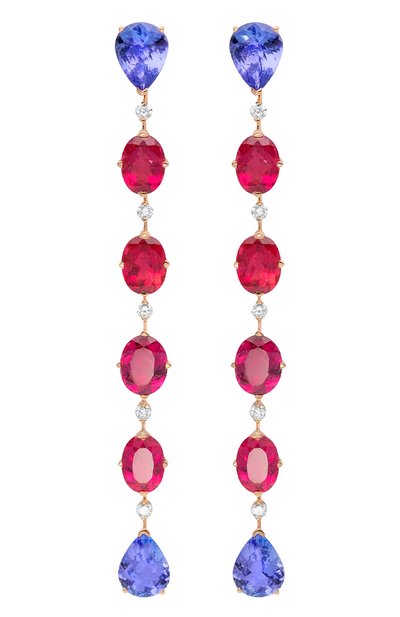 Женские серьги CASATO, арт. ORX1098TAN/RUB/TAN-P