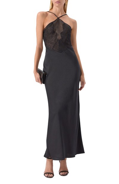 Платье IRO черного цвета по цене 73900 руб., арт. WP33B0RRA, фото 2 Платье IRO, арт. WP33B0RRA, фото 2