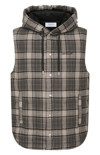 Мужской хлопковый жилет OFF-WHITE, арт. 0MGA22BF25FAB001