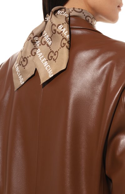 Шелковый шарф-бандо gucci x balenciaga GUCCI, арт. 676777 3G001, фото 2
