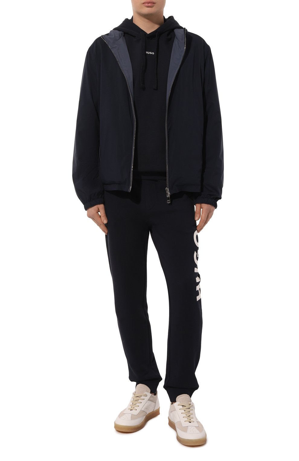 Хлопковое худи HUGO, арт. 50486478, фото 2
