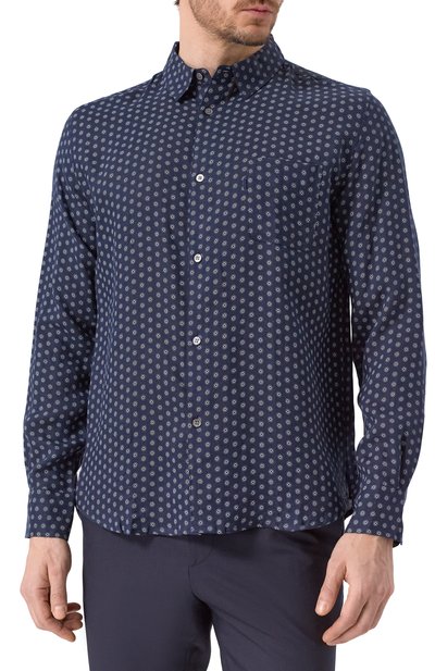 Льняная рубашка DEREK ROSE, арт. 9820/MILA012, фото 3