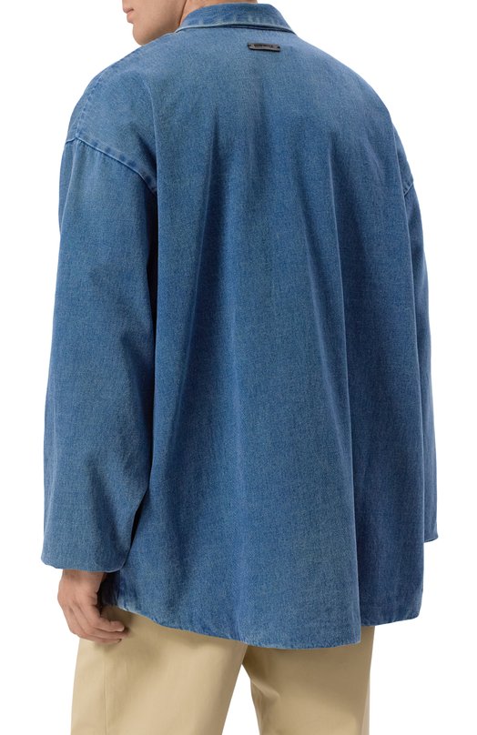 Джинсовая куртка Fear Of God 202SU244590F-M-597 Синий  202SU244590F-M-597 Фото 4