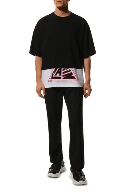 Кожаные кроссовки ROBERTO CAVALLI, арт. PNS016/PZA67, фото 2