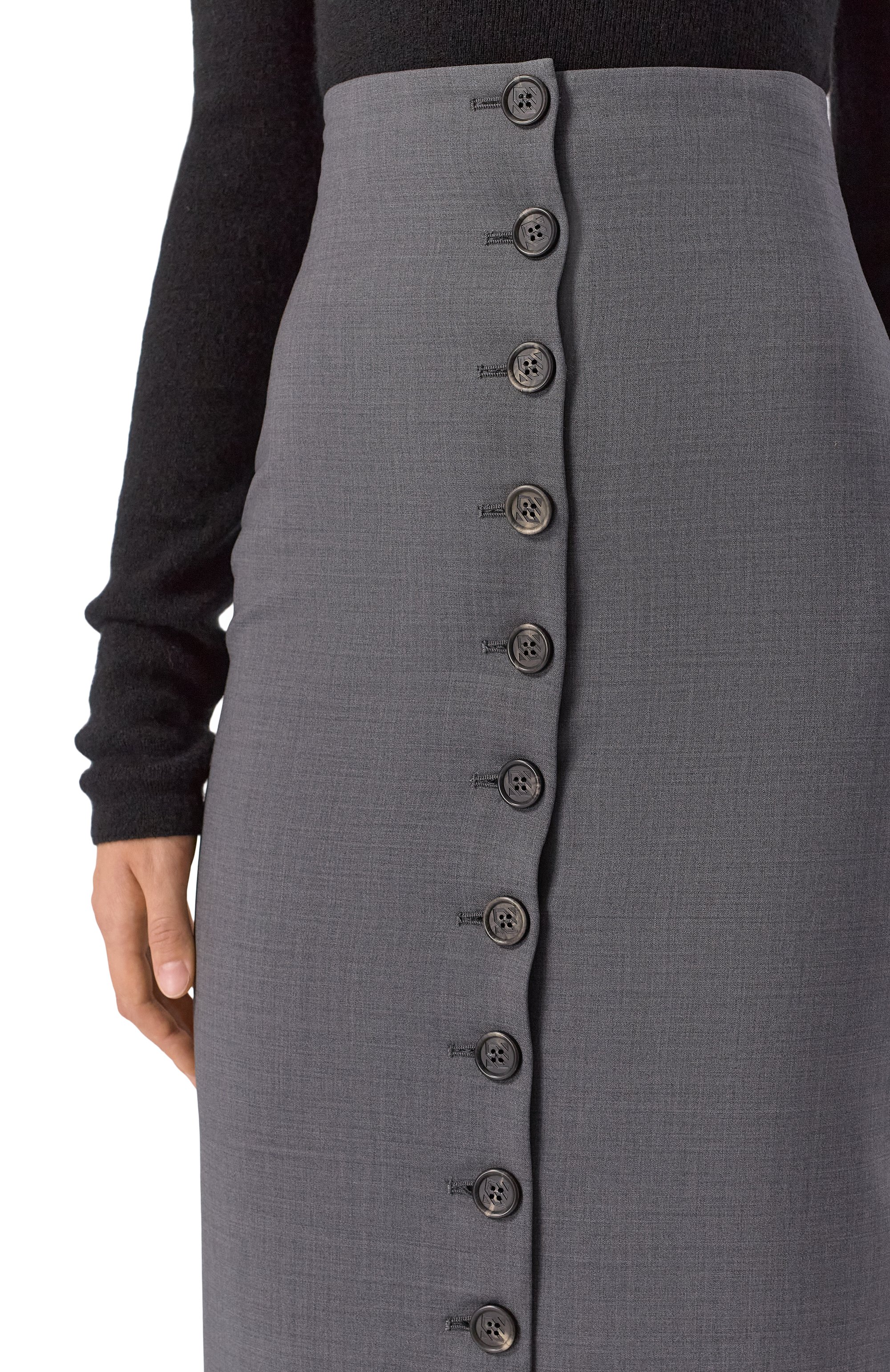 Шерстяная юбка GIUSEPPE DI MORABITO, арт. 05FWSK157 05327A, фото 5