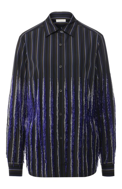 Женская хлопковая блузка DRIES VAN NOTEN, арт. 191-30715-7046