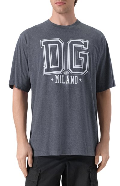 Хлопковая футболка DOLCE & GABBANA, арт. G8PN9T/G7PLQ, фото 3