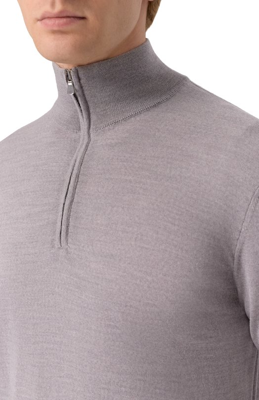 Шерстяной джемпер Andrea Campagna M5625-6688 Серый  M5625-6688 Фото 5