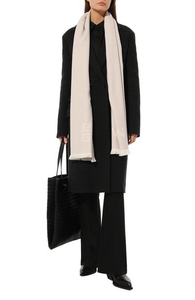 Шарф из шерсти и кашемира GIVENCHY, арт. GW7020/J5050, фото 2