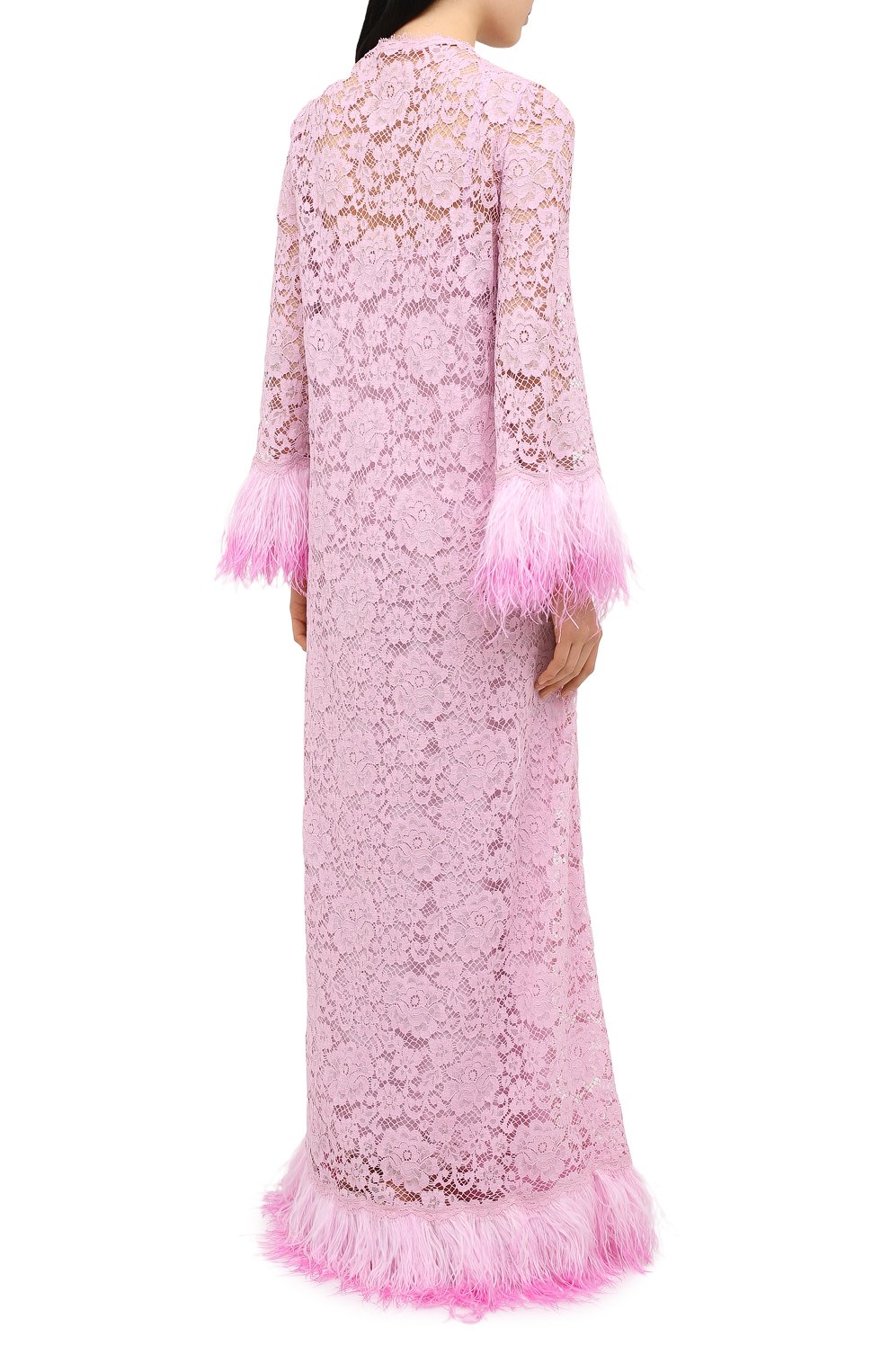 Платье из хлопка и вискозы DOLCE & GABBANA, арт. F6I7DZ/HLMEA, фото 4