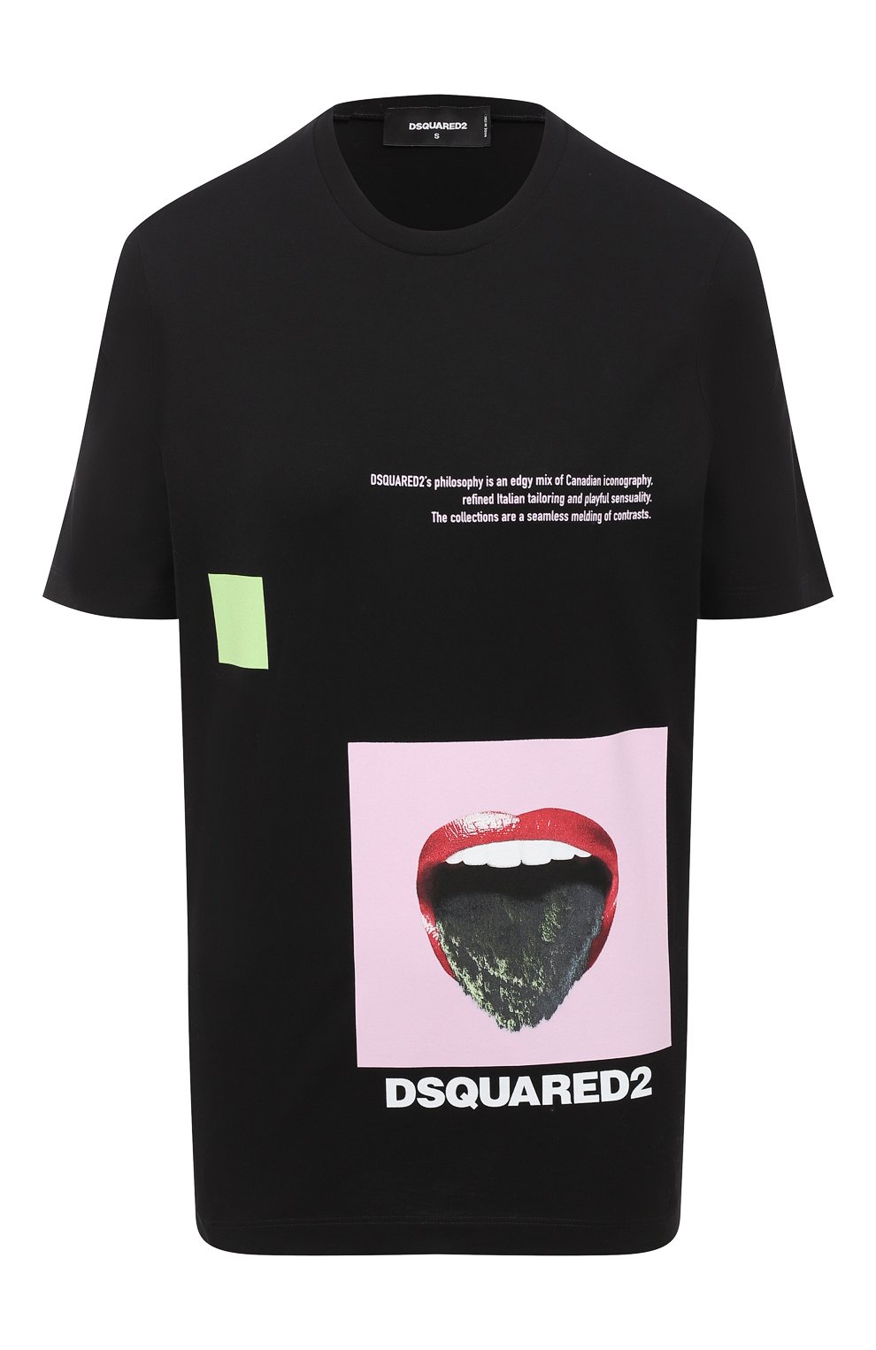Хлопковая футболка DSQUARED2, арт. S72GD0248/S23009, фото 1