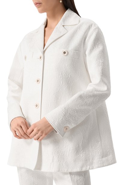 Жакет из хлопка и вискозы DOLCE & GABBANA, арт. F0E1XT/FJTBV, фото 3