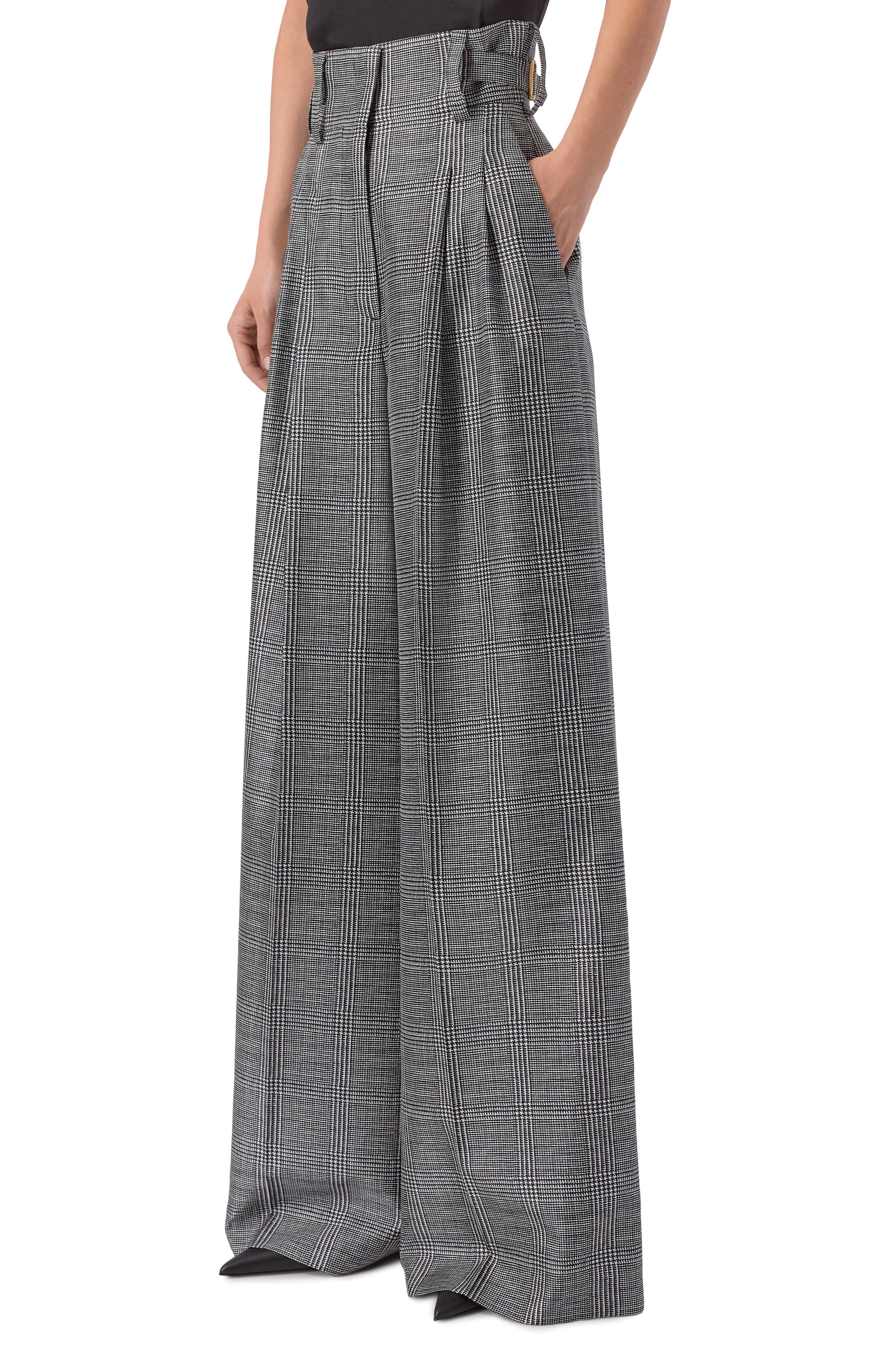Шелковые брюки ELIE SAAB, арт. P0187PS26/TS002, фото 3