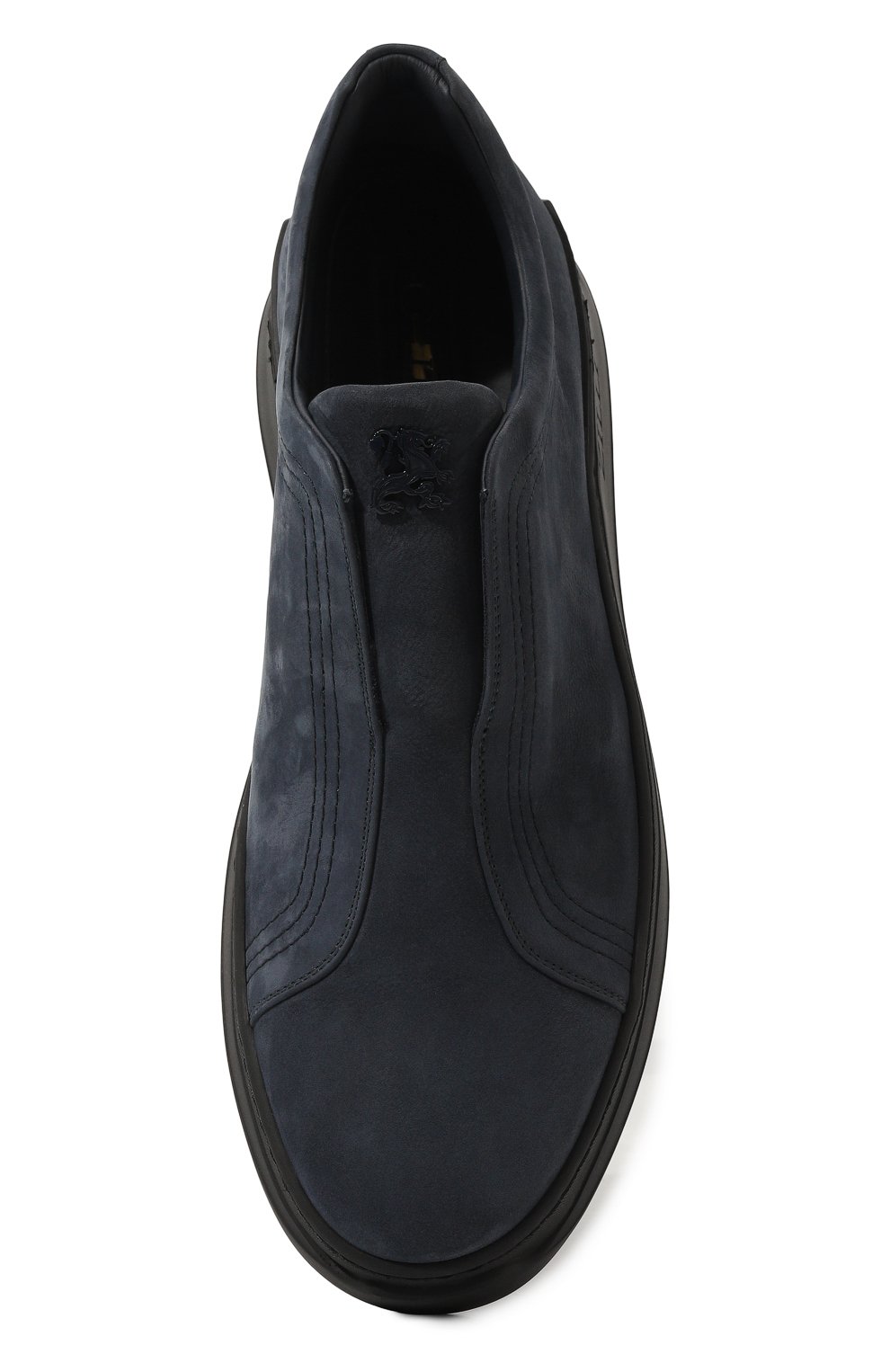 Кеды из нубука ZILLI темно-синего цвета по цене 110000 руб., арт. H0002AM1003VSH002, фото 6 Кеды из нубука ZILLI, арт. H0002AM1003VSH002, фото 6