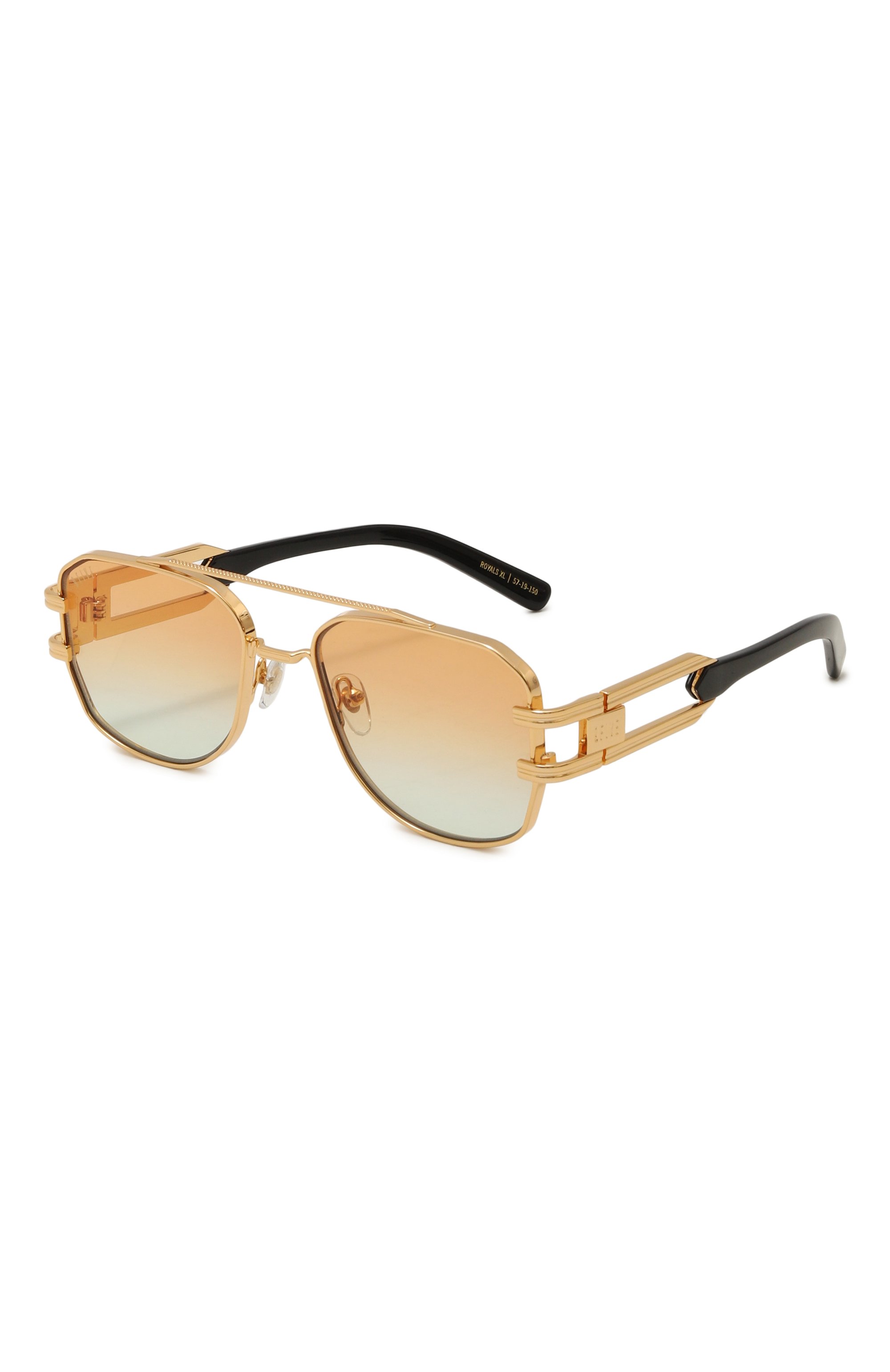 Солнцезащитные очки 9FIVE, арт. R0YALS XL-BLACK/G0LD / 0RANGE BIC0L0R, фото 1