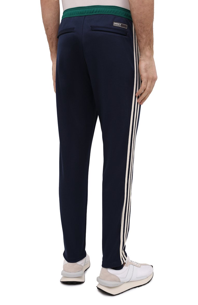Мужские брюки adidas originals x wales bonner ADIDAS ORIGINALS синего цвета, арт. GL5188 | Фото 4 (Материал внешний: Синтетический материал; Длина (брюки, джинсы): Стандартные; Случай: Повседневный; Кросс-КТ: Спорт; Стили: Спорт-шик)