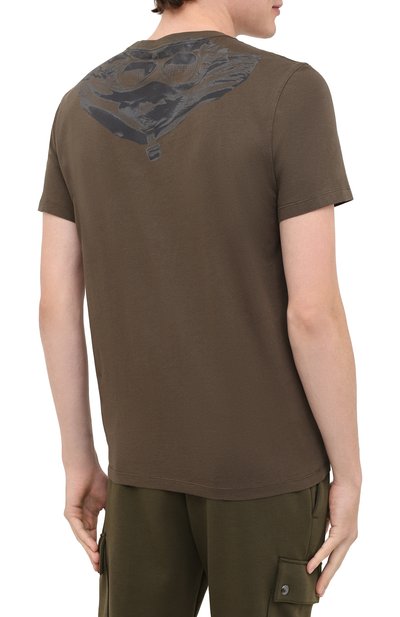 Хлопковая футболка C.P. COMPANY, арт. 09CMTS024A-005100W, фото 4