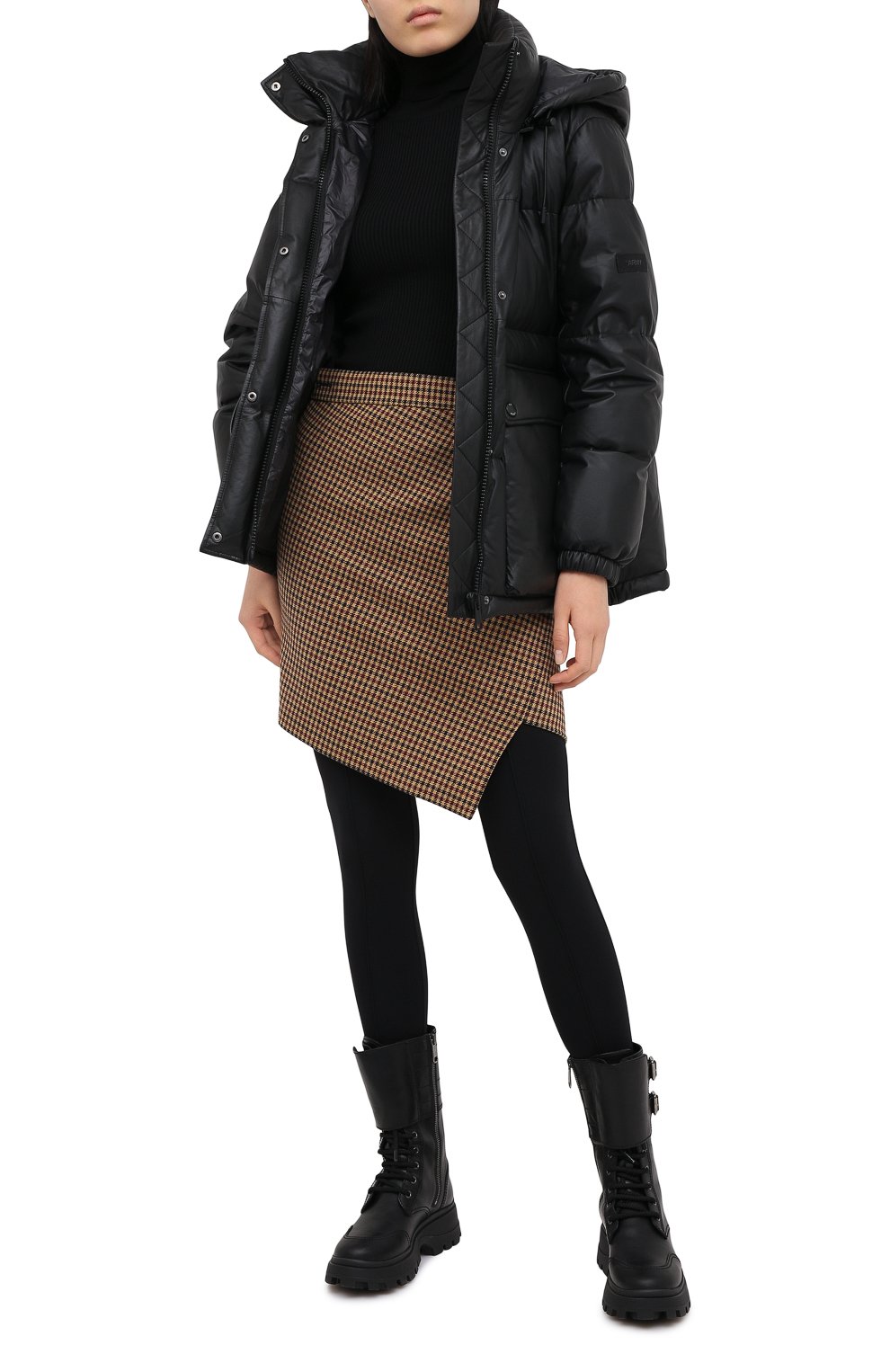 Кожаный пуховик YS ARMY PARIS, арт. 21WFV20070A24X, фото 2