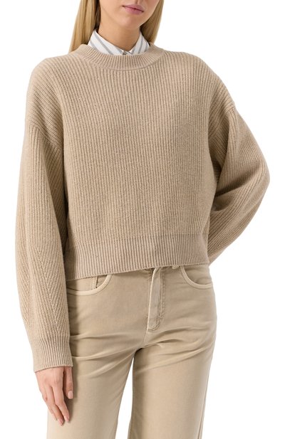 Свитер из кашемира и шерсти BRUNELLO CUCINELLI, арт. MBM75BP413, фото 3