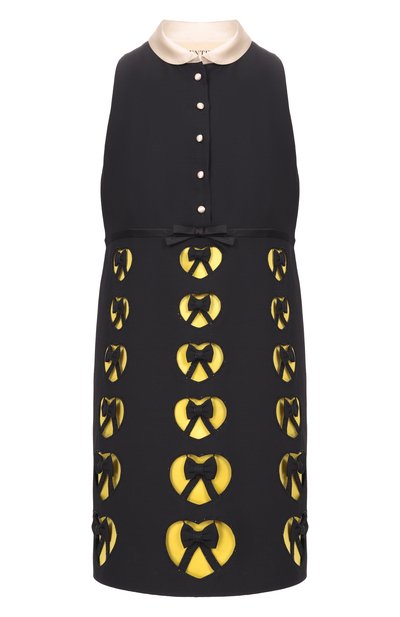 Женское платье из шерсти и шелка VALENTINO, арт. 8B3VAHU0/1CF