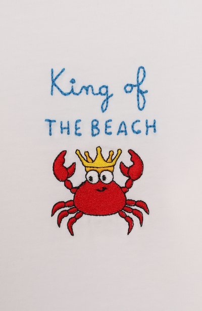 Хлопковая футболка MC2 SAINT BARTH, арт. STBK P0RT0FIN0 JR/03734H, фото 3