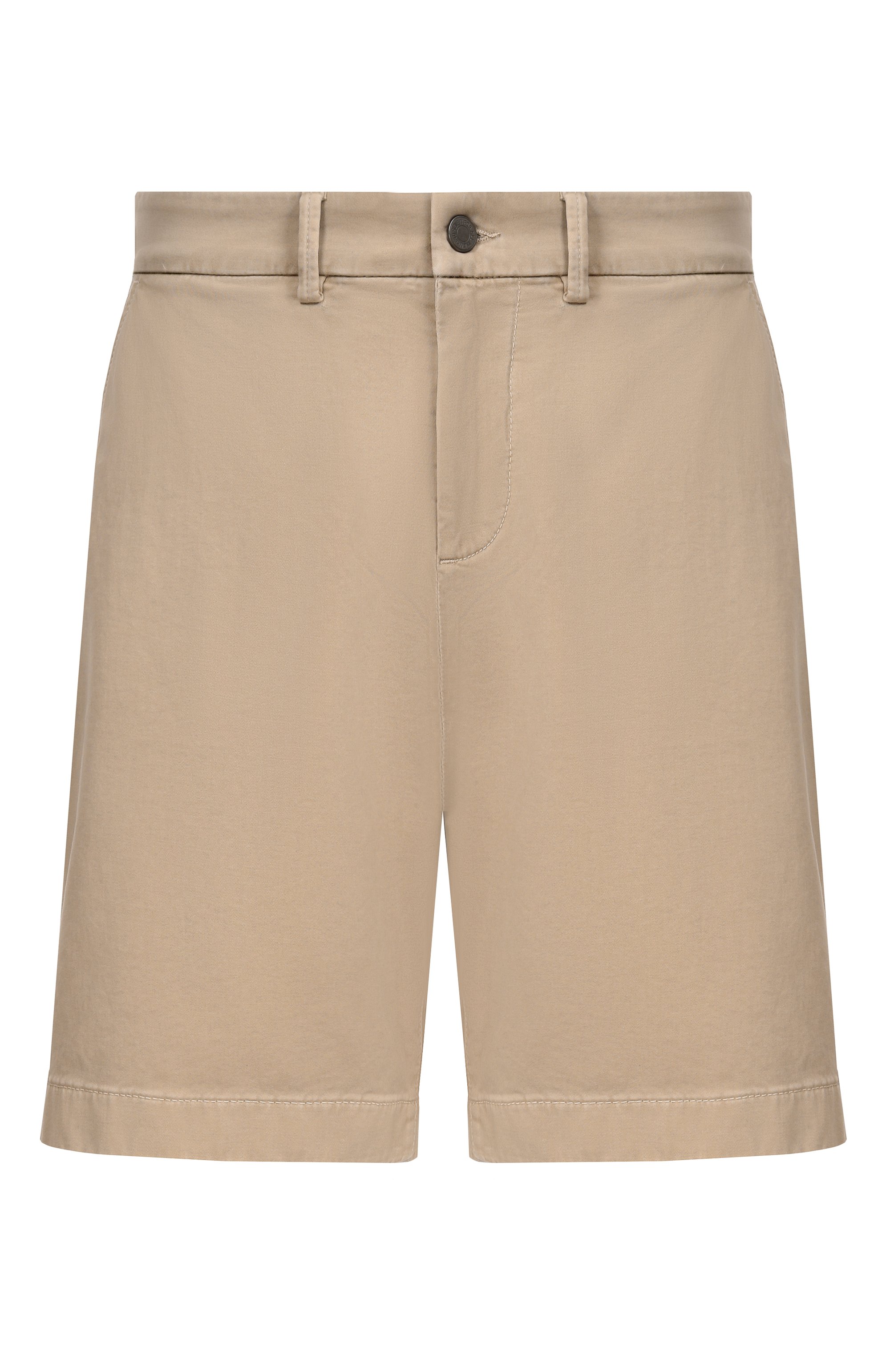 Хлопковые шорты 7 FOR ALL MANKIND бежевого цвета по цене 22300 руб., арт. 7TI70E45-3A3, фото 1 Хлопковые шорты 7 FOR ALL MANKIND, арт. 7TI70E45-3A3, фото 1