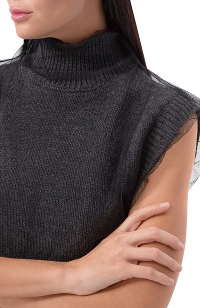 Шерстяное платье MSGM, арт. 3942MDA193/257988, фото 4