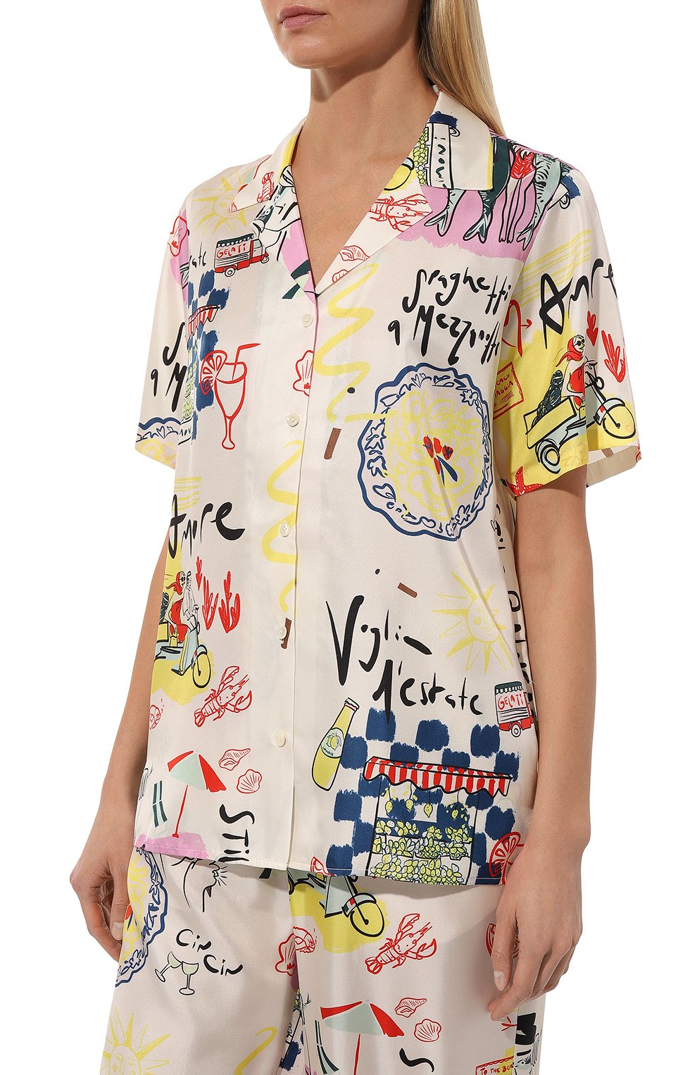 Шелковая рубашка CLOSED, арт. C94952-27D-P3, фото 3