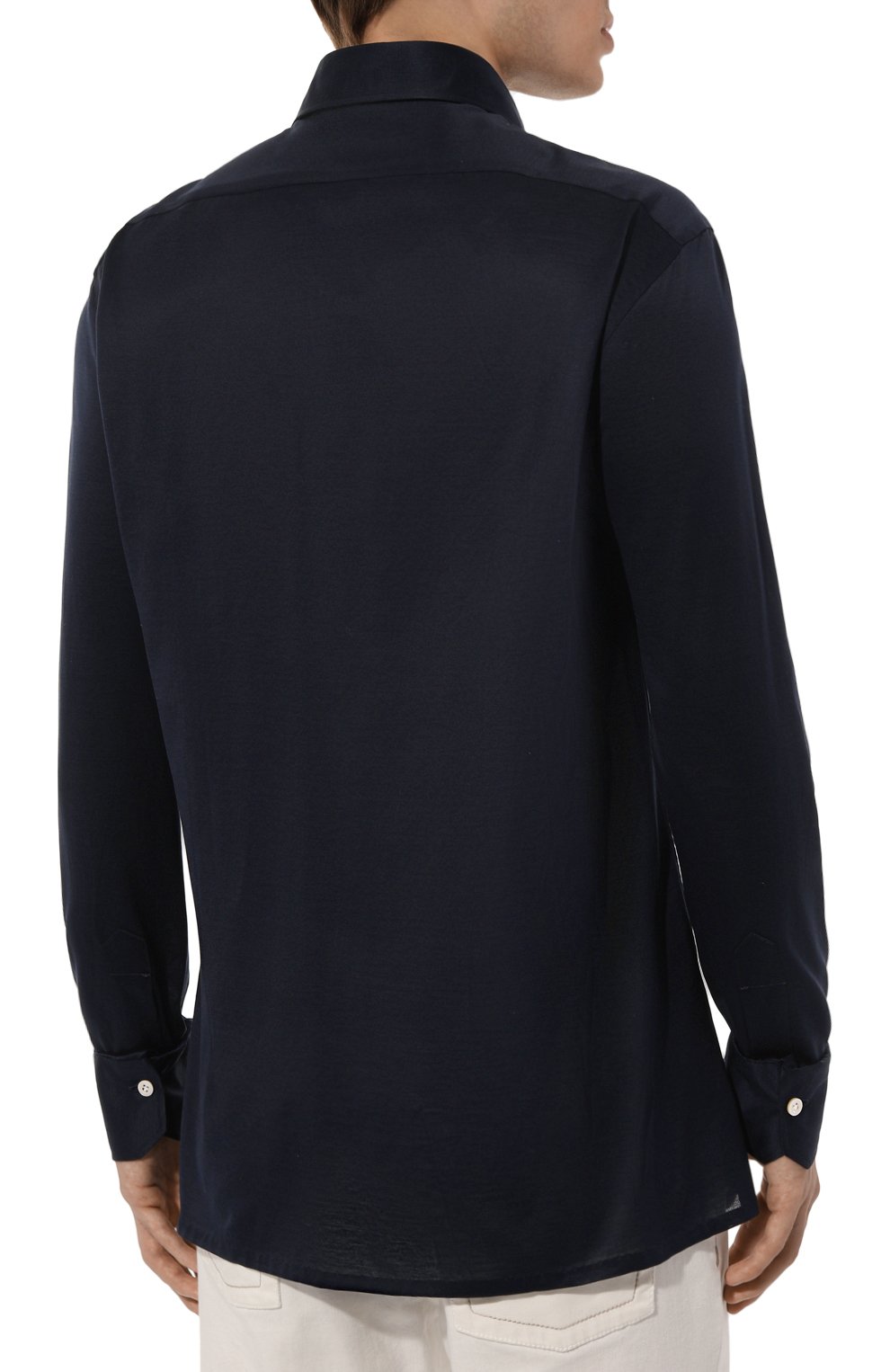 Хлопковая рубашка KITON, арт. UMCNERH0909410, фото 4