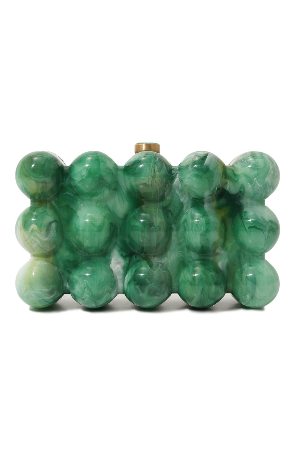 Клатч bubble CULT GAIA зеленого цвета по цене 46950 руб., арт. CL2963, фото 6 Клатч bubble CULT GAIA, арт. CL2963, фото 6