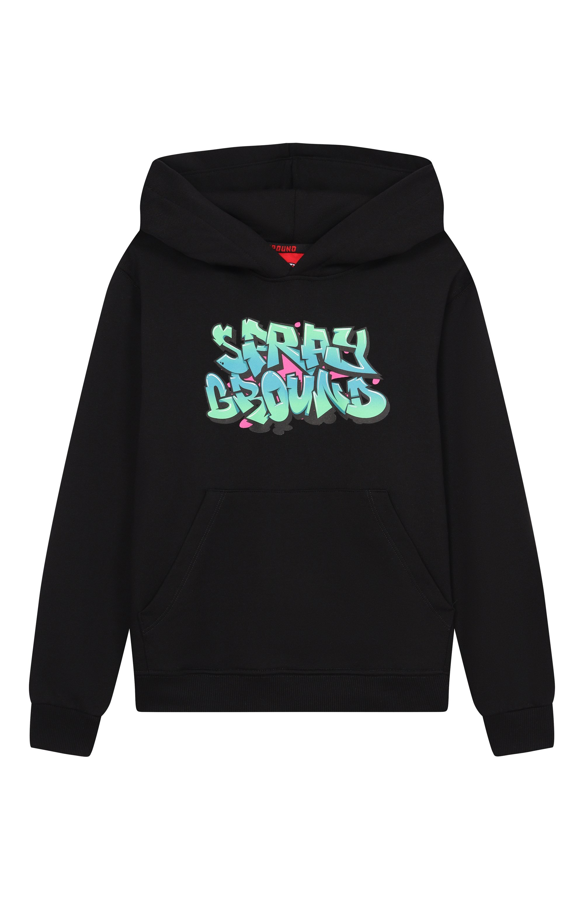 Хлопковое худи SPRAYGROUND, арт. SPY1397EBLK, фото 1