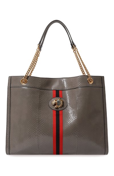 Сумка-тоут rajah large из кожи питона GUCCI, арт. 537219 LJMFX, фото 1