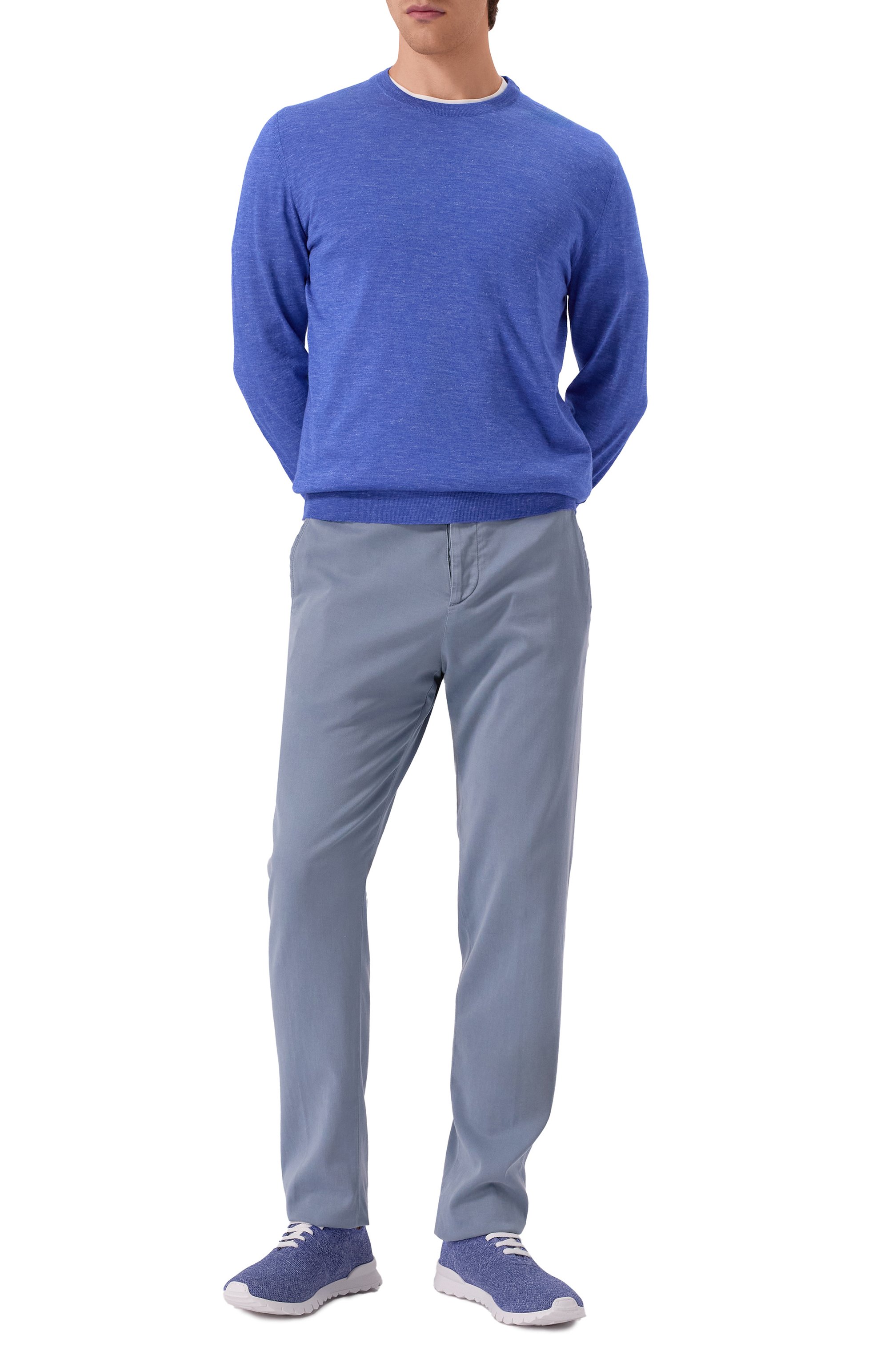 Текстильные кроссовки KITON, арт. USSA081N0081901, фото 2