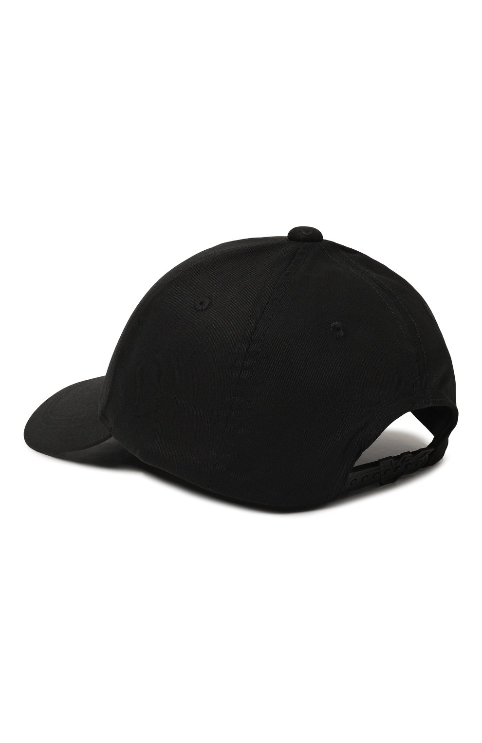 Хлопковая бейсболка EMPORIO ARMANI черного цвета по цене 8755 руб., арт. 230102/4R500, фото 2 Хлопковая бейсболка EMPORIO ARMANI, арт. 230102/4R500, фото 2