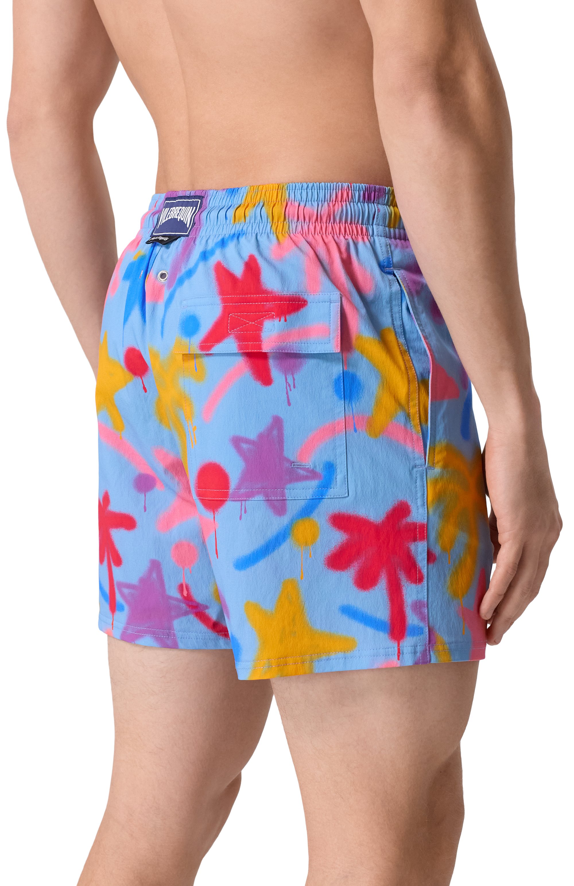 Плавки-шорты PALM ANGELS, арт. PMFD01AF25FAB001, фото 3