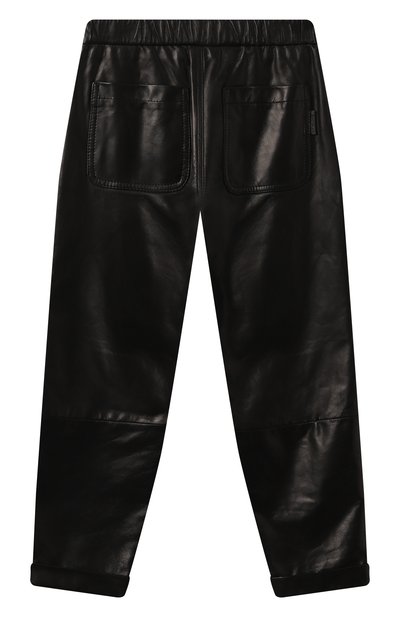 Кожаные брюки BRUNELLO CUCINELLI, арт. BPNGIP223B, фото 2