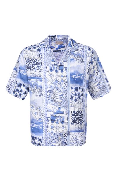 Мужская льняная рубашка PAUL&SHARK, арт. 26413189