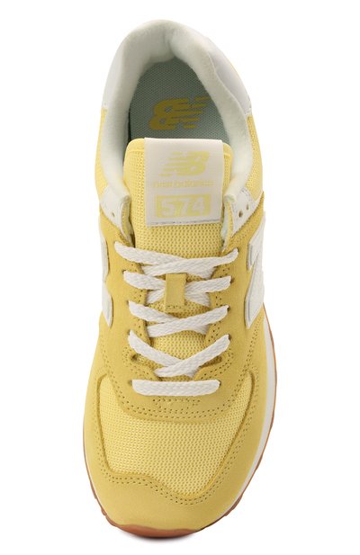 Комбинированные кроссовки 574 classic NEW BALANCE, арт. WL574PK2/B, фото 5