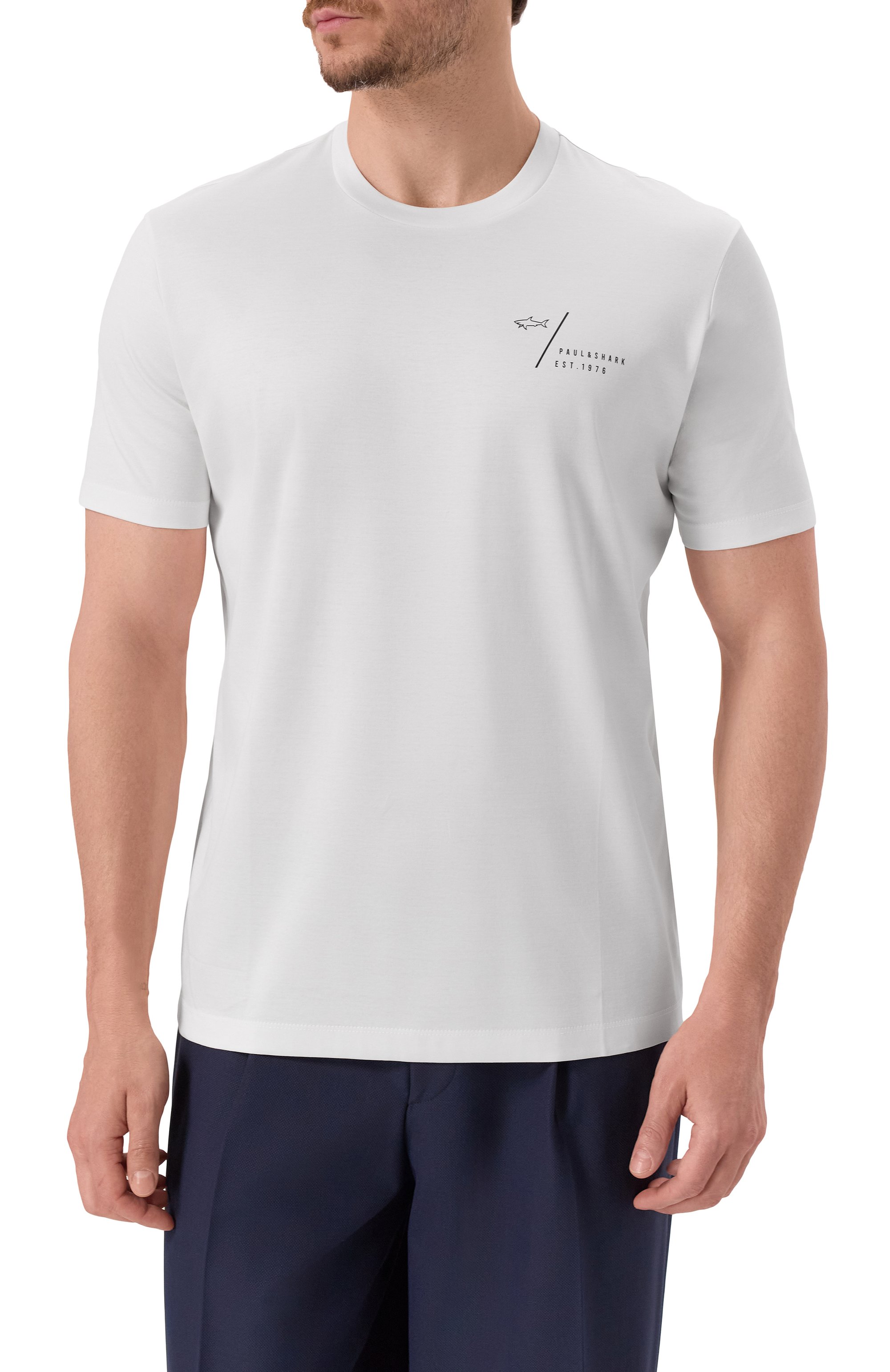Хлопковая футболка PAUL&SHARK, арт. 15311622, фото 3
