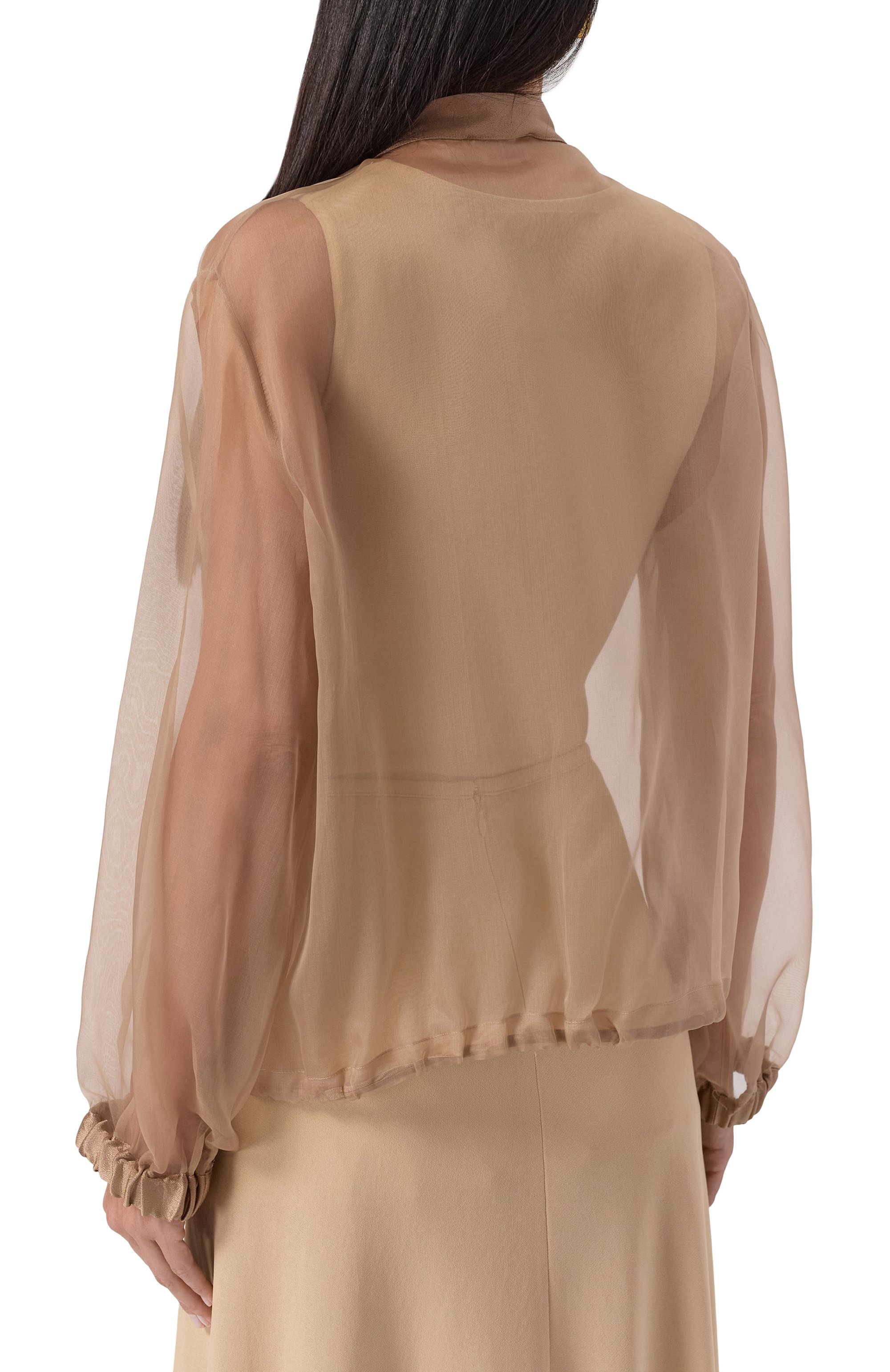 Шелковый бомбер ANTONELLI FIRENZE, арт. N3658/256, фото 4