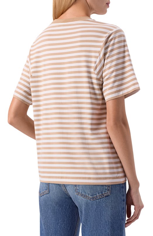 Футболка из вискозы Bogner 56777886 Бежевый  56777886 Фото 4