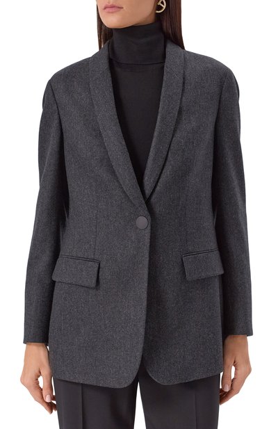 Жакет из шерсти и кашемира GIORGIO ARMANI, арт. GW001951/TE10537, фото 3