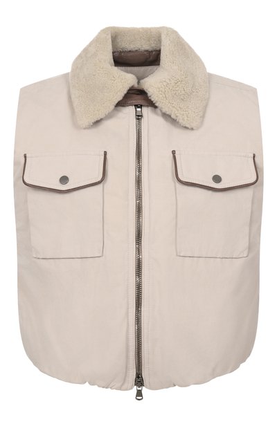 Женский утепленный жилет BRUNELLO CUCINELLI, арт. MG5457703P