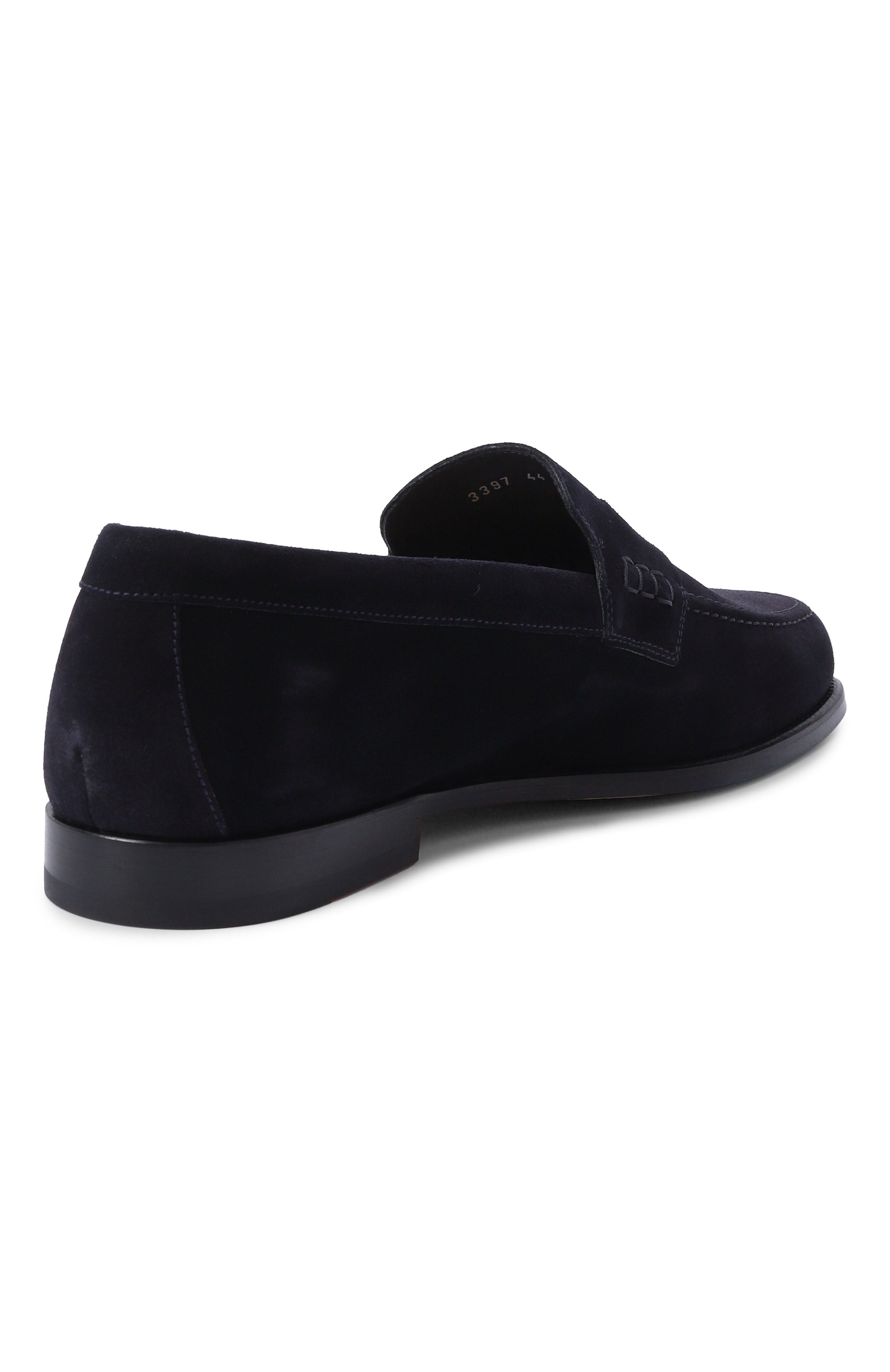 Замшевые пенни-лоферы DOUCAL'S, арт. DU3397MARIUY009N, фото 5