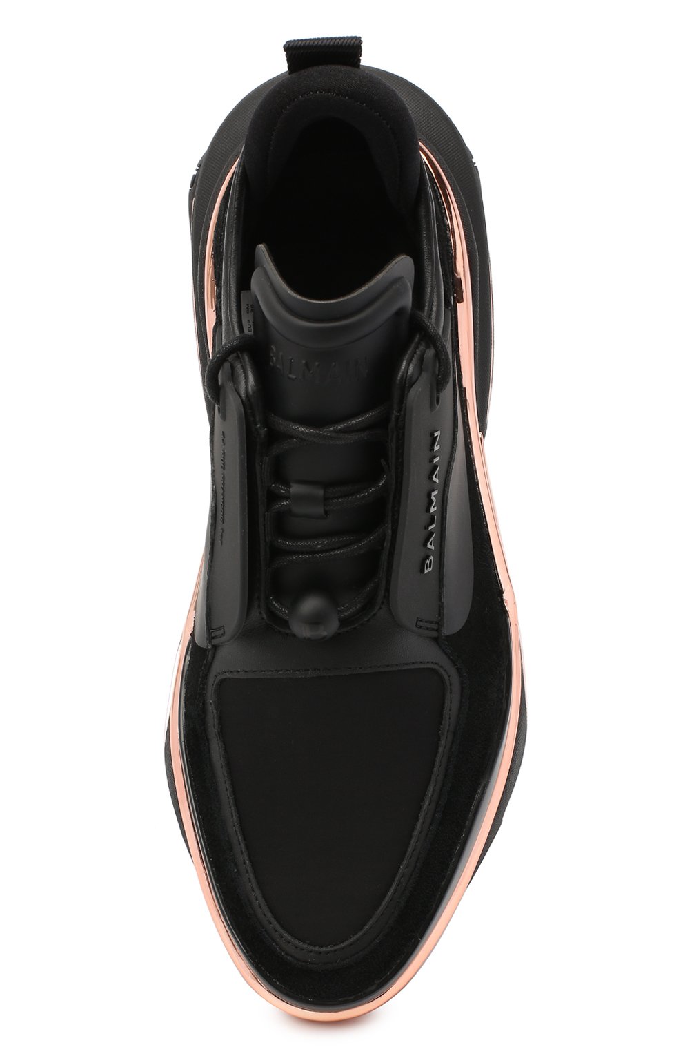 Кожаные кроссовки b bold BALMAIN, арт. UN0C541/LSCE, фото 5