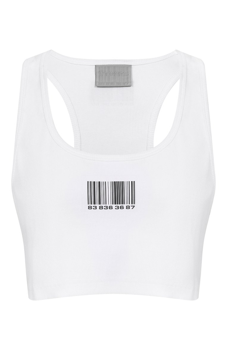 Хлопковый топ VTMNTS, арт. VL18TR200W, фото 1