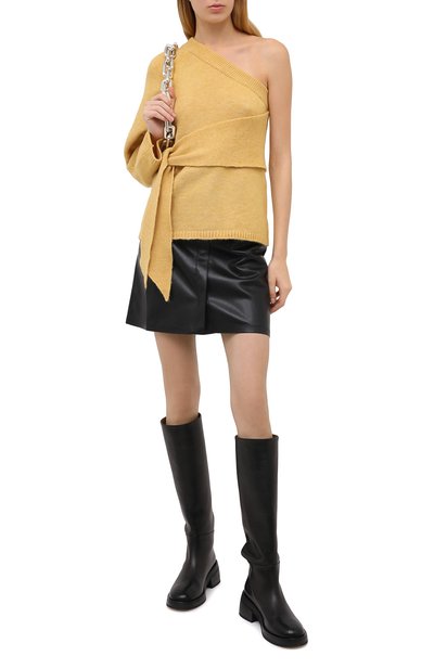 Свитер NANUSHKA, арт. CLET0_YELL0W_FLUFFY KNIT, фото 2