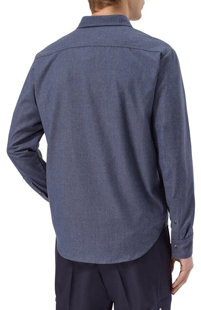 Кашемировая рубашка MARCO PESCAROLO, арт. ZEUS/5243, фото 4